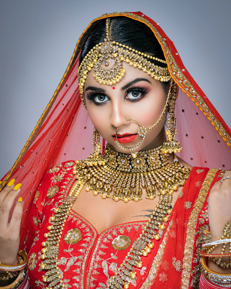 Odia bridal look created at Finenticee studio