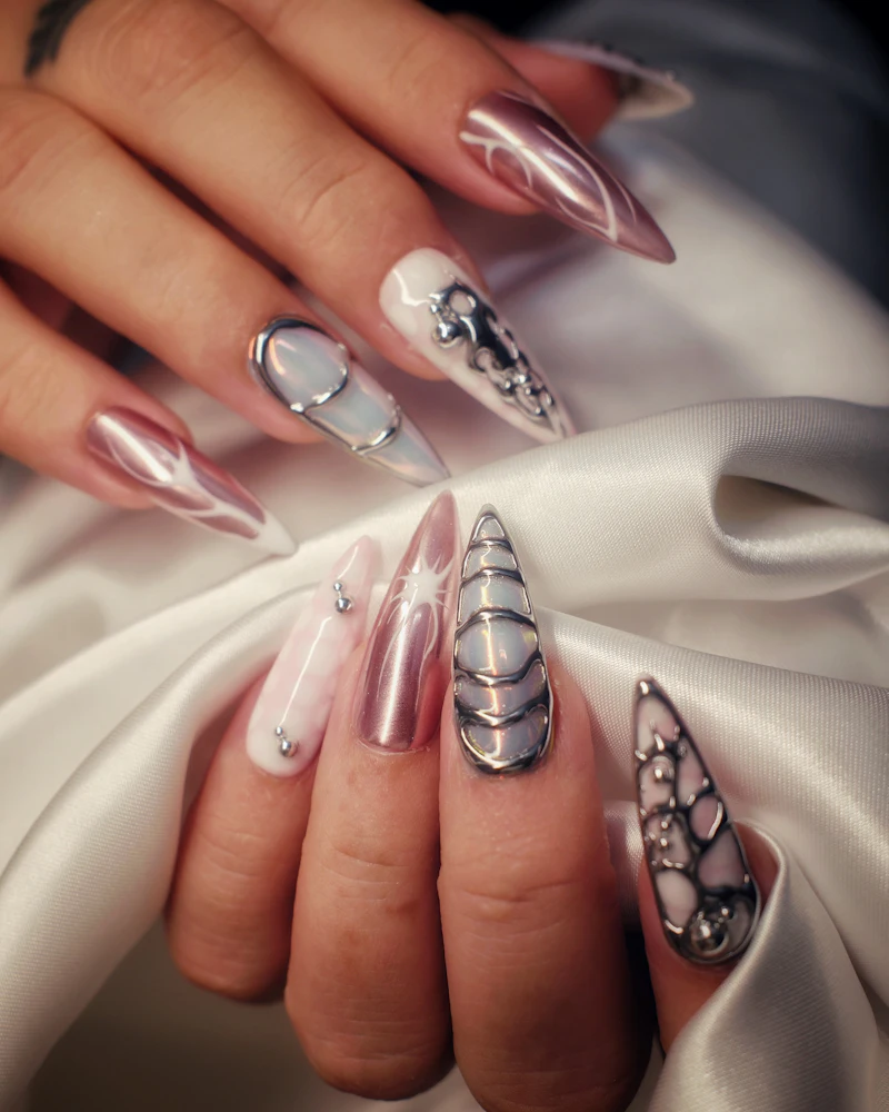 First batch students at Finenticee academy practising nail art and makeup