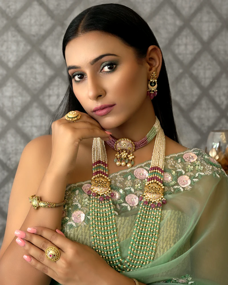 Soft glam party makeup done by a student on a model, Finenticee academy Bhubaneswar